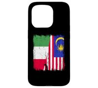 Maglia Italia Malesia Half Flag Italian Malaysian Heritage Jersey Custodia per iPhone 15 Pro