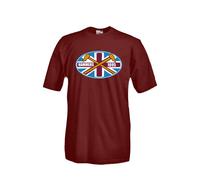 Maglia J285 West Ham Hammers 1895 T-Shirt Upton park Ultras london Hooligans