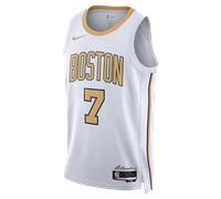 Maglia Jaylen Brown Boston Celtics City Edition Swingman Nike NBA - Uomo - Bianco 3XL
