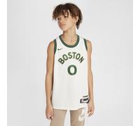 Maglia Jayson Tatum Boston Celtics 2023/24 City Edition Nike Dri-FIT Swingman NBA - Ragazzo/a - Bianco
