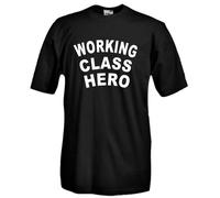 Maglia John Lennon FR06 Frasi famose The Beatles Working Class Hero T-shirt