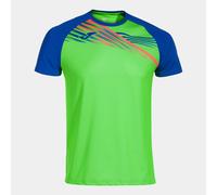 T-shirt Joma Elite X manica corta verde fluo blu elettrico - XL