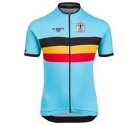 Maglia Bioracer Belgium Icon Classic manica corta blu bambini - 128