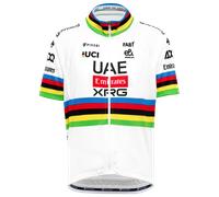 Maglia junior UAE TEAM EMIRATES - XRG Campione del mondo 2026 bianco