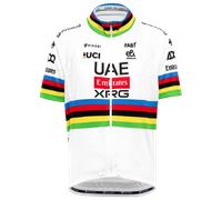 Maglia junior UAE TEAM EMIRATES - XRG Campione del mondo 2026 bianco
