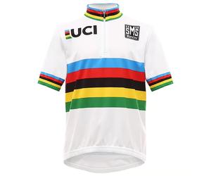 Maglia junior UCI WORLD CHAMPION 2026 bianco