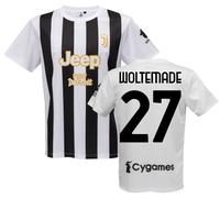 Maglia Juventus ufficiale personalizzata Home 26/27 Giocatori Rosa Bambino
