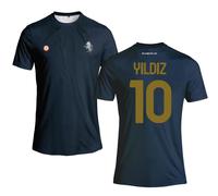 Maglia Juventus Yildiz 10 Blu Navy Replica Autorizzata Adulto-Bambino
