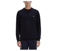 Fred Perry CLASSIC CREW NECK JUMPER men Sweatshirts blue in taglia:XL