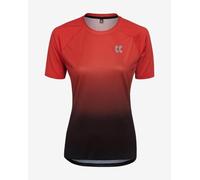 Maglia Kalas Discover Z2 manica corta rosso nero donna - XXL