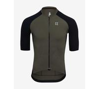 Kalas Maglia Passion Z4 Gravel manica corta verde scuro e nero M Uomo