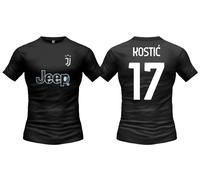 Maglia Kostic Juventus Away 2023 2022 ufficiale Juve Trasferta nera 17