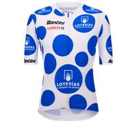 Maglia LA VUELTA Maglia a pois 2025 bianco/blu M