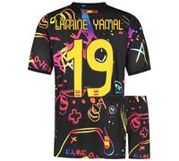 Maglia Lamine Yamal - Kit da Calcio Spagna - Kit da Gioco - Bambini e Adulti - Ragazzi - Divisa da Calcio - Regali per Il Calcio - Abbigliamento Sportivo - Taglia L