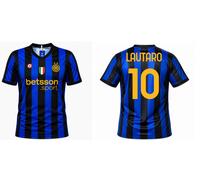 Maglia Lautaro Inter 26/27 ufficiale Replica Home Adulto Bambino