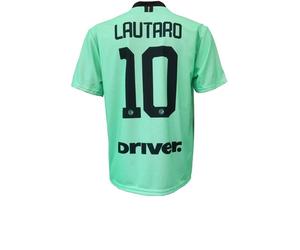 MAGLIA LAUTARO MARTINEZ INTER UFFICIALE 10 VERDE AWAY 19-20 bambino anni 12 10 8