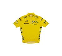 Santini Maglia A Maniche Corte Tour De France Gpm Leader