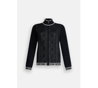 Maglia LIU-JO Donna Cardigan a Righe TF5246 03N66 Nero