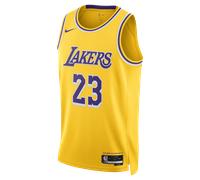 Maglia Los Angeles Lakers Icon Edition Swingman Nike Dri-FIT NBA - Uomo - Giallo S