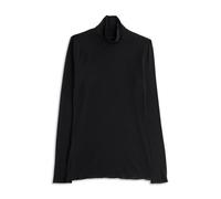 Cotonella GD283 Maglia Donna Lupetto Manica Lunga in Modal e Cashmere - Dolcevita Ultralight Morbido e Traspirante - Nero, 4/L