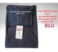 maglia lupetto uomo dolcevita collo alto interno felpato anallergico cotone