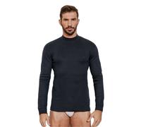 NOTTINGHAM 1 Pezzo Maglia Lupetto Uomo Manica Lunga Diego in Caldo Cotone, Blu, 4/M