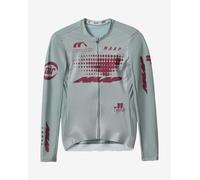 Maglia MAAP Aether Pro Air 3.0 manica lunga grigio granata donna - L