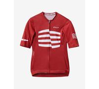 Maglia MAAP Sphere Pro Hex 2.0 manica corta rosso scuro bianco donna - L