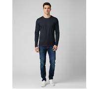 Maglia Maglietta Manica Lunga Cotone Casual Taglie Forti Lavoro Qualità Alta