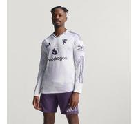 Maglia Manchester United 25/26 a manica lunga da trasferta autentica White