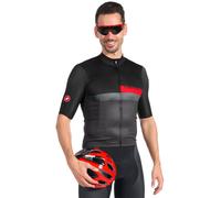 Castelli Maglietta Blocco Jersey Uomo Nero Grigio