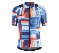 Craft Adv Endur Graphic Short Sleeve Jersey Blu S Uomo Blaze / Multi