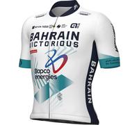 Maglia manica corta BAHRAIN - VICTORIOUS 2025 bianco