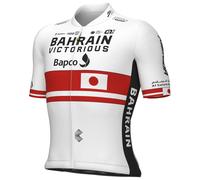 Maglia manica corta BAHRAIN - VICTORIOUS Campione giapponese 2023 bianco