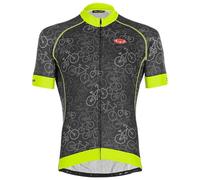 Maglia manica corta Bike It giallo neon