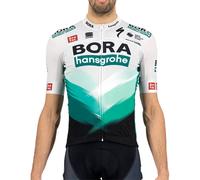 Maglia manica corta BORA-hansgrohe Team 2021 verde/grigio M