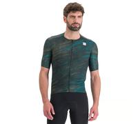 Sportful Cliff Supergiara Short Sleeve Jersey Verde,Grigio 2XL Uomo