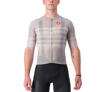 Maglia Castelli Climber's 3.0 SL2 Rosso Corsa manica corta grigio argento - XL
