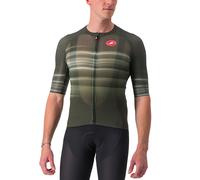 Maglia Castelli Climber's 3.0 SL2 Rosso Corsa manica corta verde scuro - L