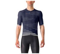 Castelli Climber´s 4.0 Short Sleeve Jersey Blu 2XL Uomo Belgian Blue / Silver Gray