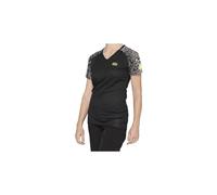 Maglia manica corta da donna 100 airmatic jersey black python