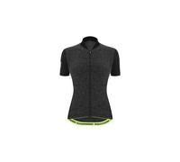 Maglia manica corta da donna santini colore puro nera