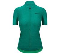 Maglia Santini Colore Puro manica corta verde donna - Slim fit - L
