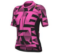 Maglia manica corta donna Multiverso fucsia XL