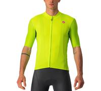 Castelli Endurance Elite Short Sleeve Jersey Giallo S Uomo Electric Lime