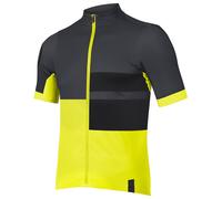 Endura fs260 print short sleeve jersey yellow black