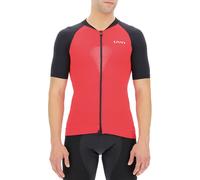 Maglia manica corta Granfondo rosso/nero 2XL