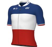 Maglia manica corta GROUPAMA - FDJ Campione francese 2024 blu/rosso 2XL