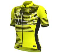 Maglia manica corta Horizon giallo neon