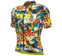 Maglia Alé PRR Kenya manica corta giallo aranciato multicolor - L